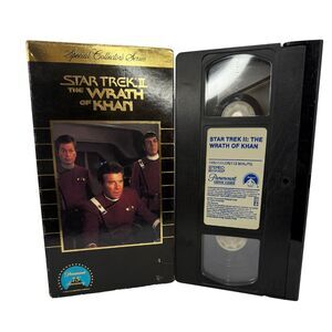 Star Trek II The Wrath Of Khan 1982 (VHS 1991) Vintage Classic Movie Pre-Owned